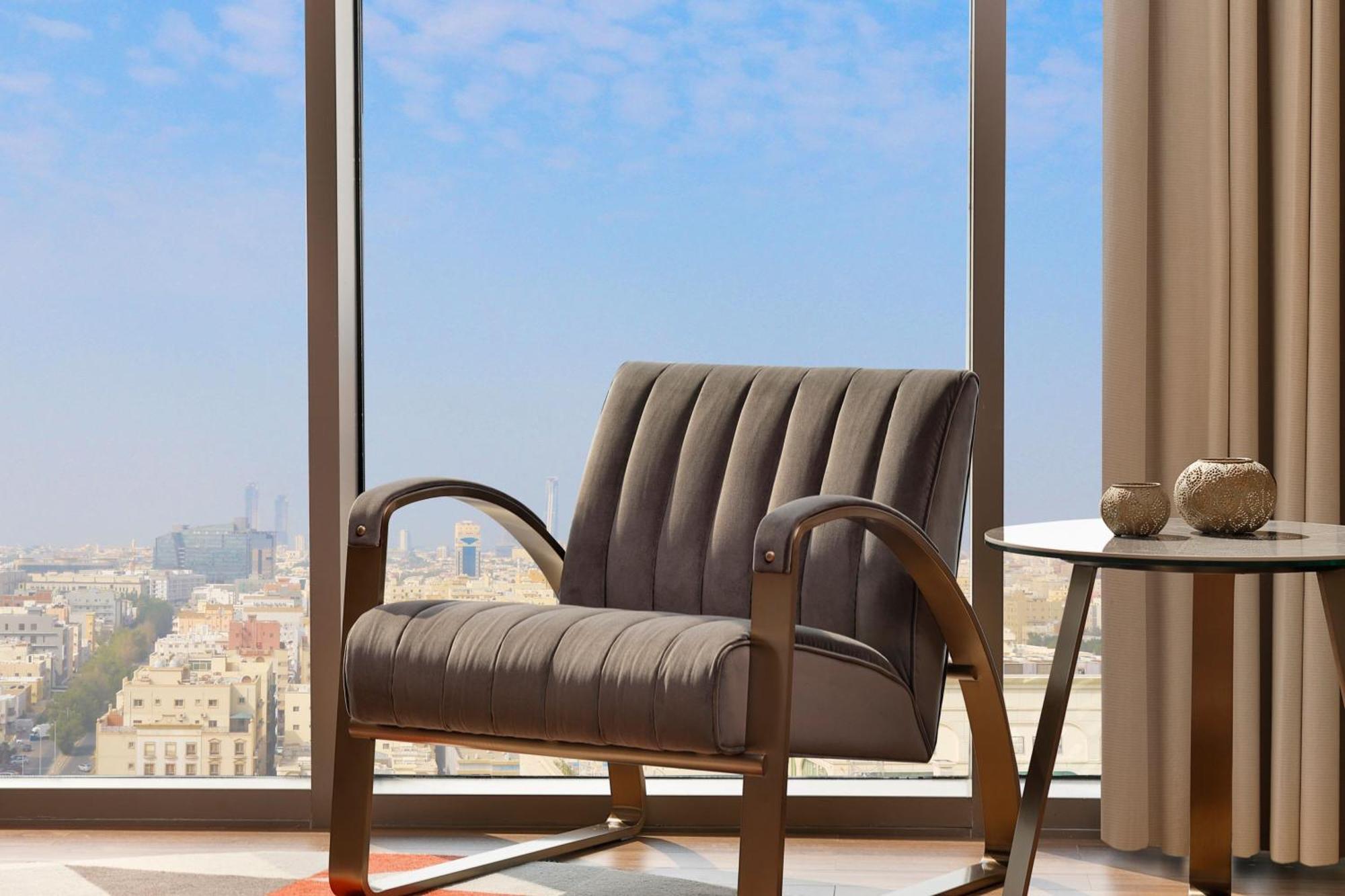 Jeddah Marriott Hotel Madinah Road Dış mekan fotoğraf The 3D rendering of the interior of the apartment
